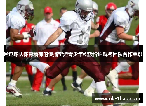 通过球队体育精神的传播塑造青少年积极价值观与团队合作意识